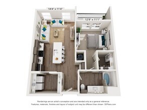The La Porte 450 floor plan